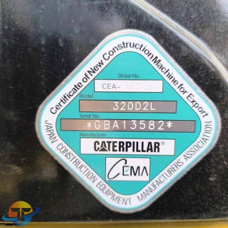 Used Caterpillar CAT320D2L excavator high quality and good price