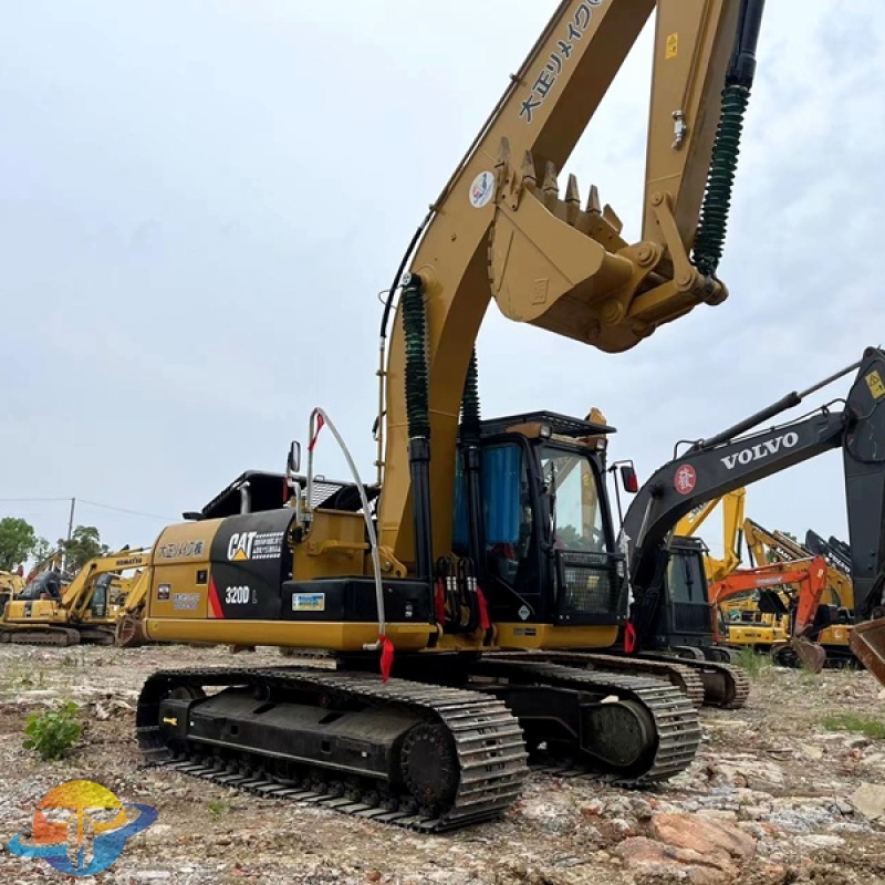 Used Caterpillar CAT320DL excavator crawler excavator for sale at low price