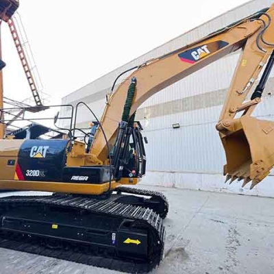 Caterpillar CAT320D2L excavators are known for their exceptional stability and are a globally popular brand. Used excavators are currently in high demand.