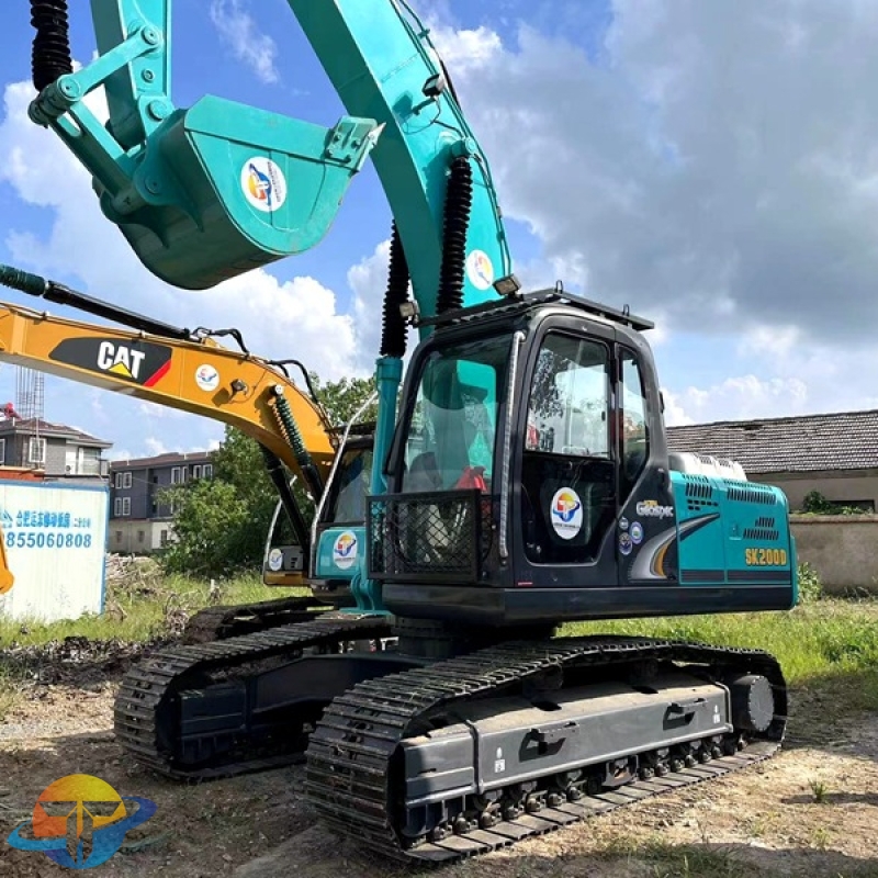 Kobelco SK200-8 excavator second hand construction machinery cheap price