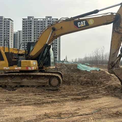 Used 2018 Caterpillar CAT326 excavator (high-spec configuration), suitable for pit excavation, open-pit mining, and multiple working conditions.