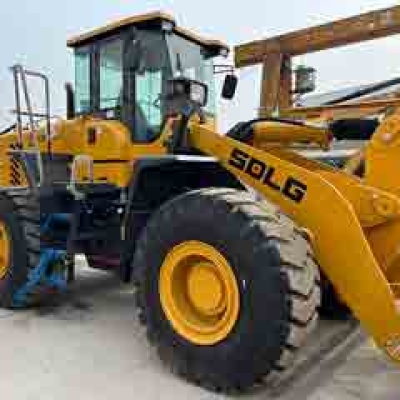 Second-hand loader Shandong Lingong 956F wheel loader 17 tons cheap low price