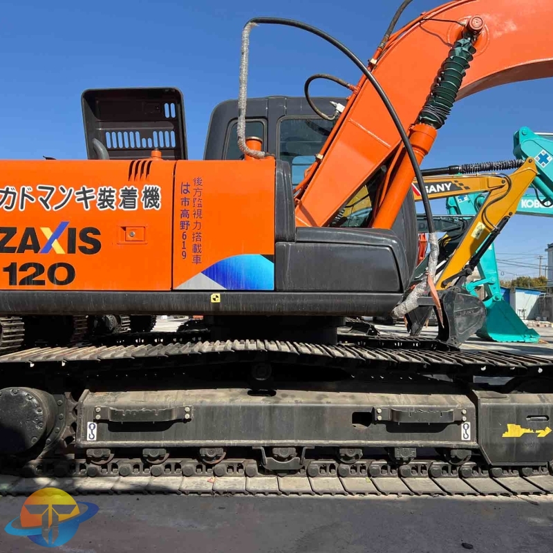 Small excavator Hitachi ZX120 second-hand excavator construction machinery high quality low price for sale