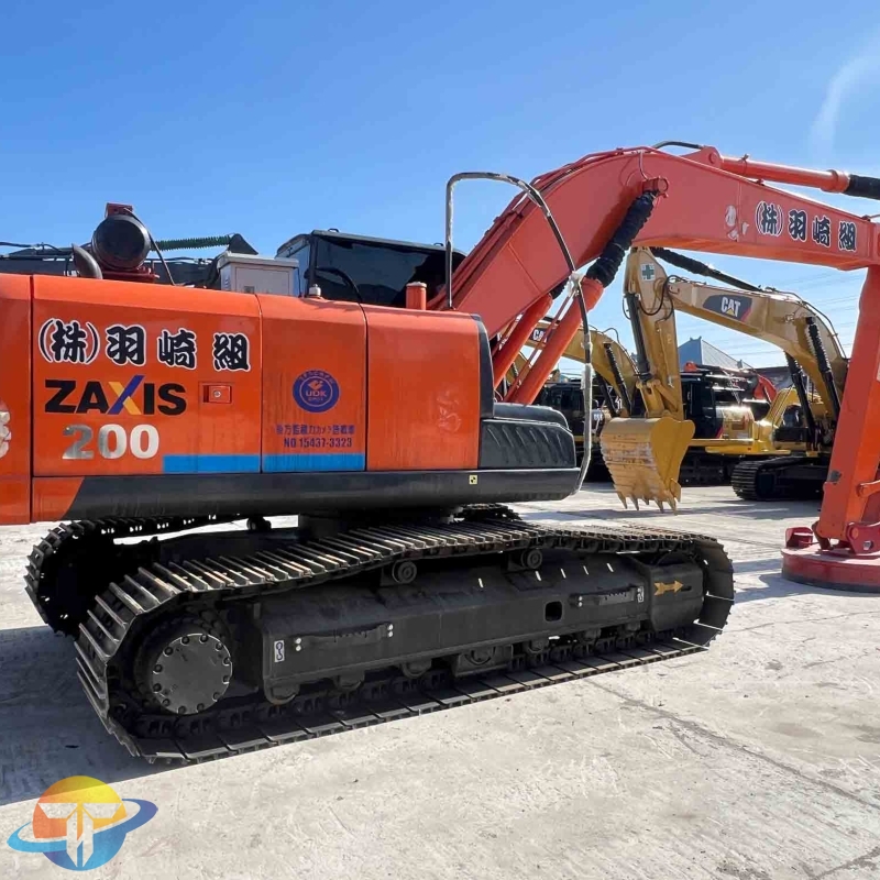 High quality Hitachi ZX200-3 excavator perfect second hand excavator good quality low price for sale