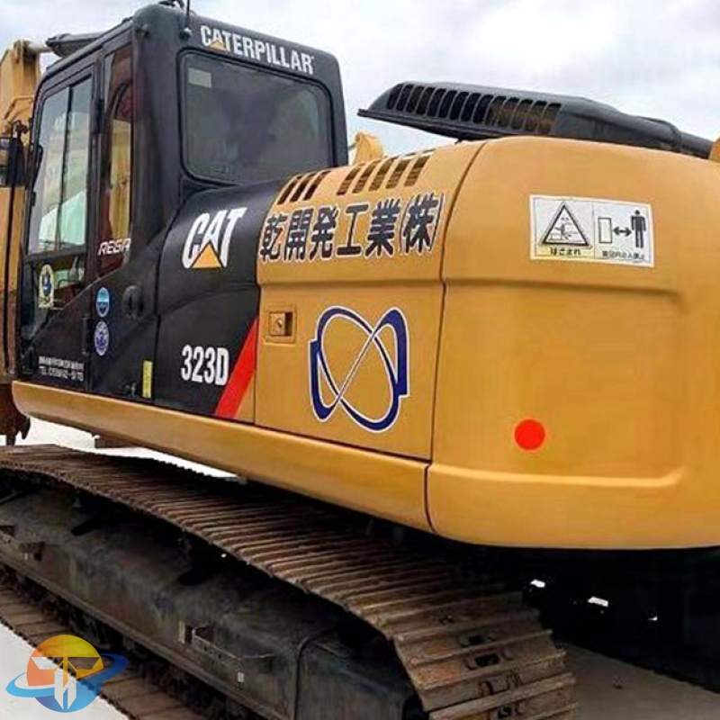 used Caterpillar CAT323D excavator high quality brand heavy machinery hot sale