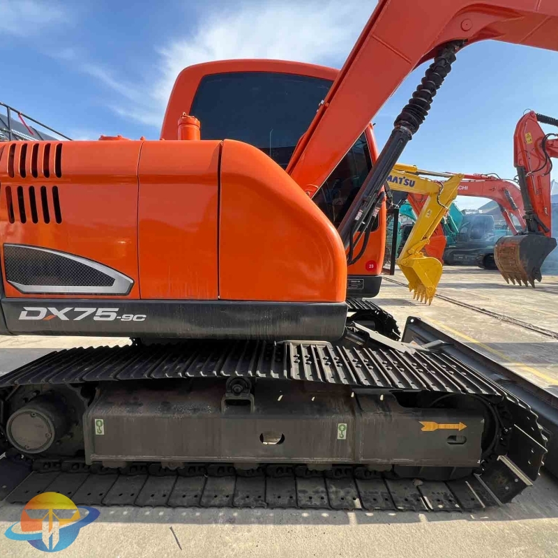 Reliable machine Doosan DX75-9C excavator second hand machine good working condition good price