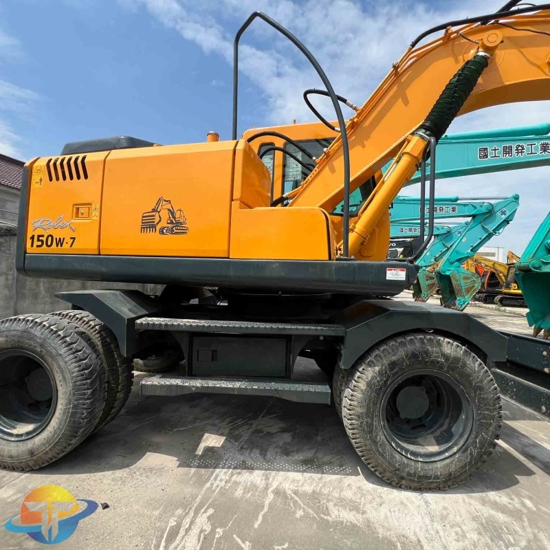 Low price Hyundai R150W-7 excavator wheel excavator second hand excavator high quality cheap price hot sale