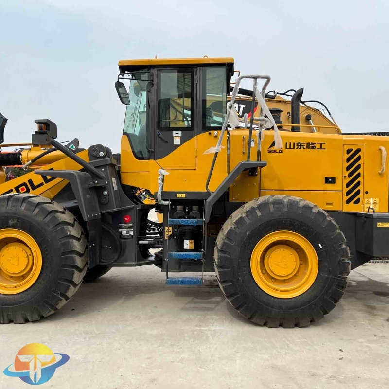 Second-hand loader Shandong Lingong 956F wheel loader 17 tons cheap low price