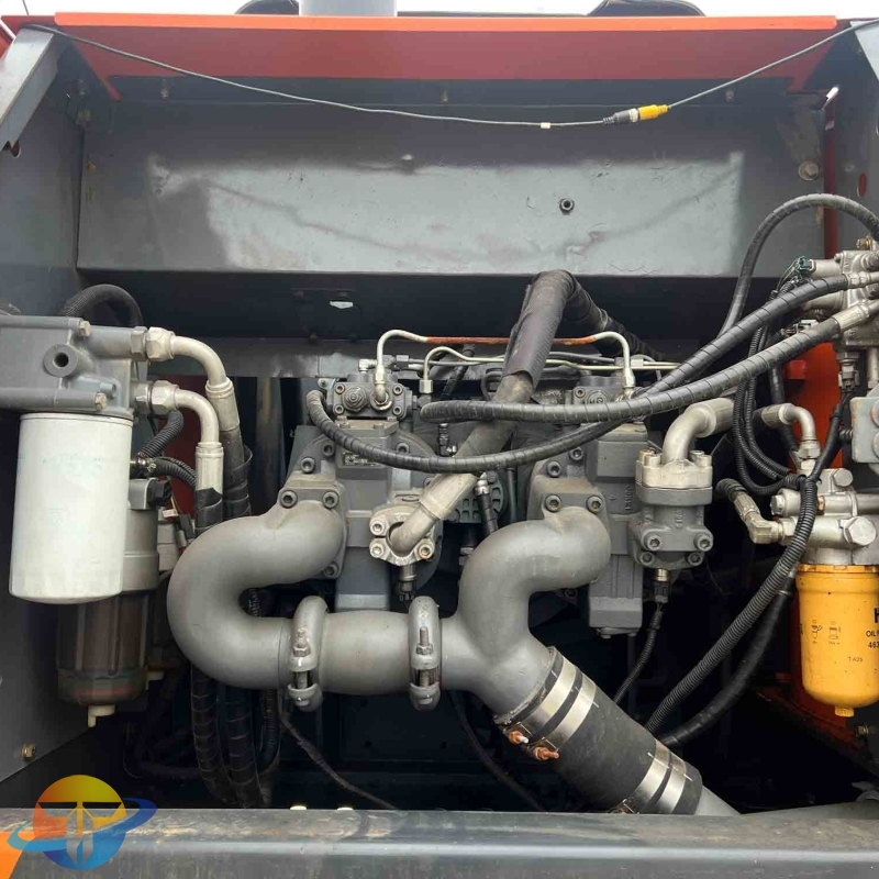 Used excavator Hitachi ZX350K-3 excavator hydraulic excavator for sale at low price