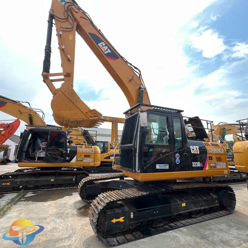 20 ton second-hand construction machinery Caterpillar CAT323D2L excavator high quality for sale