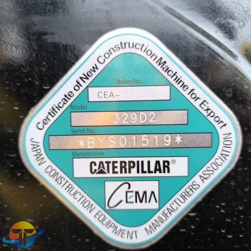 Construction Caterpillar 329D2 excavator in good condition second hand for sale