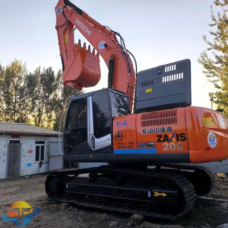 Japanese original second-hand Hitachi ZX200 excavator cheap price