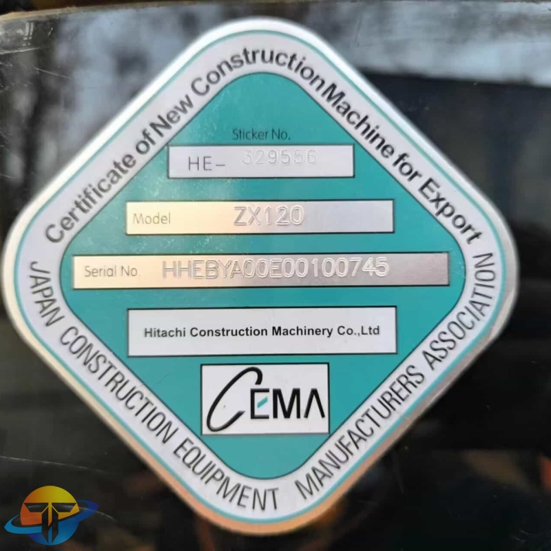 Hot selling original Hitachi ZX120 excavator second hand crawler excavator direct sales