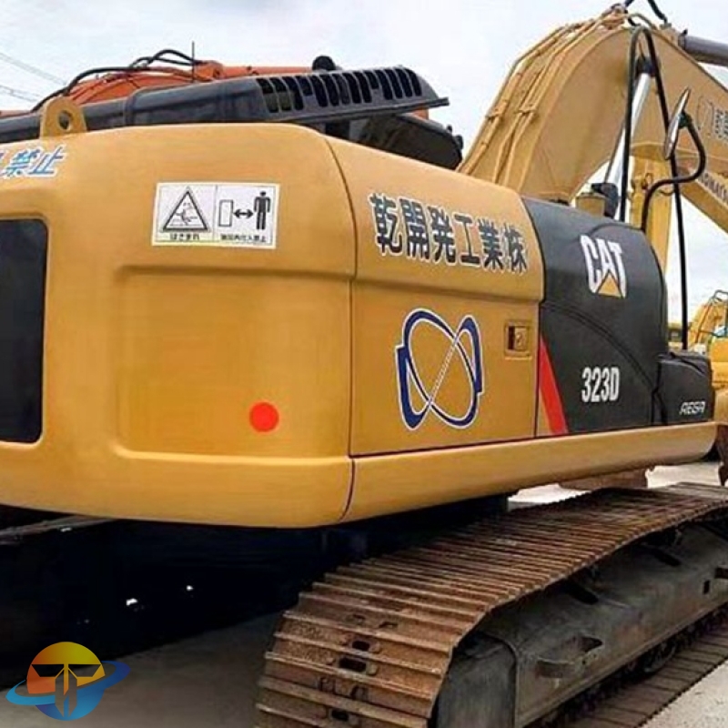 used Caterpillar CAT323D excavator high quality brand heavy machinery hot sale