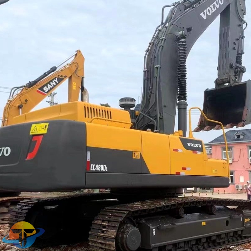 Original heavy second-hand excavator Volvo EC480DL excavator low price hot sale