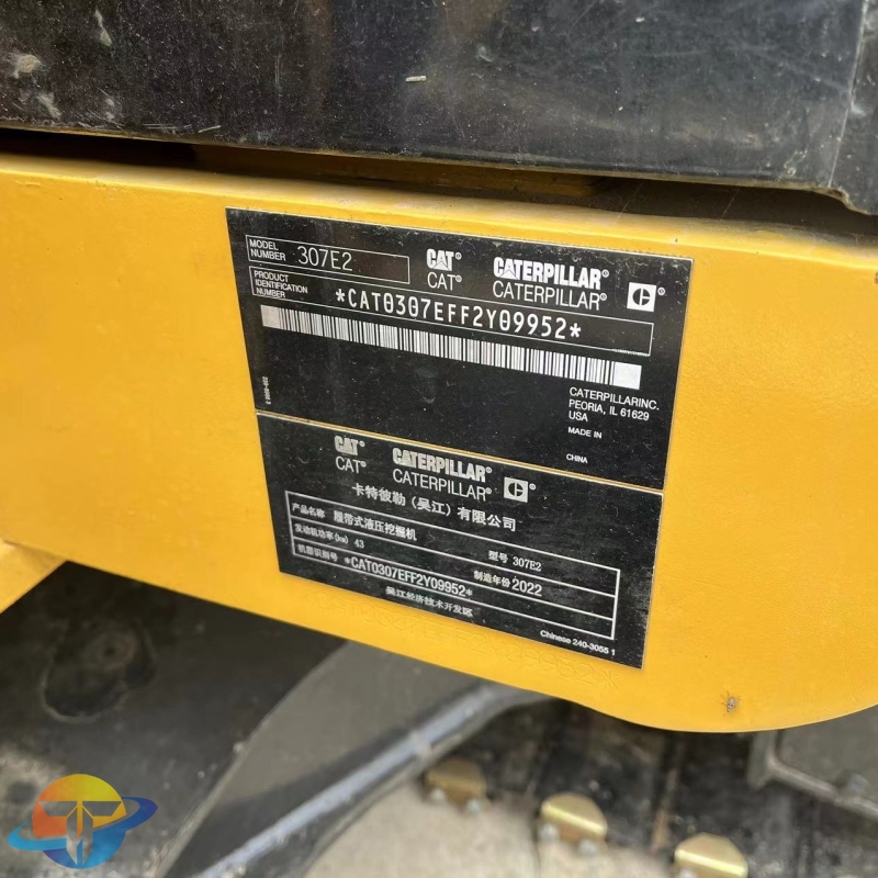 Used Caterpillar CAT307E excavator engineering equipment excavator for sale at low prices