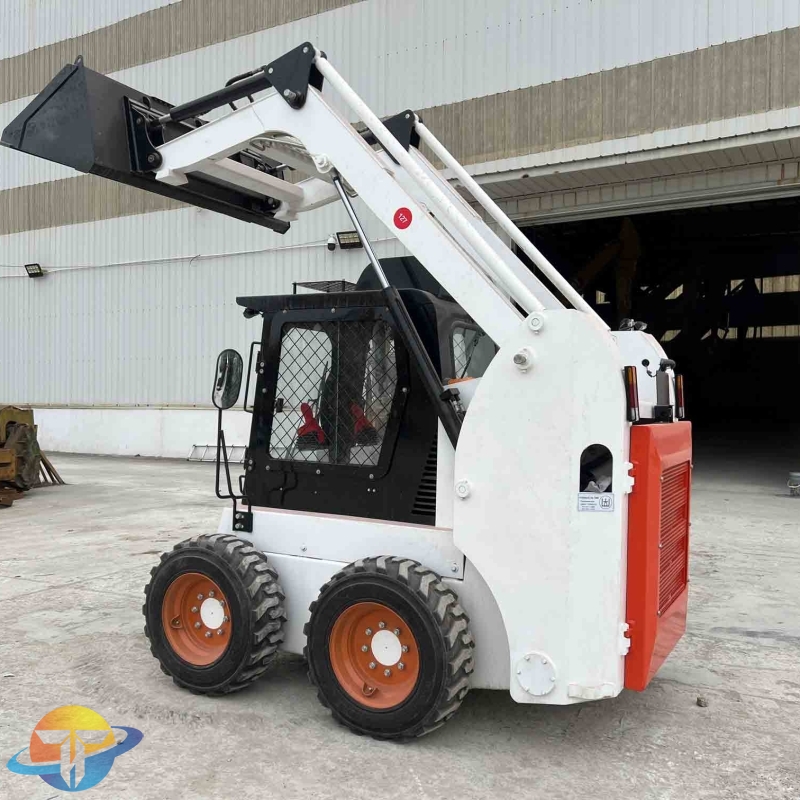 Second hand skid steer loader high operation low price reasonable use