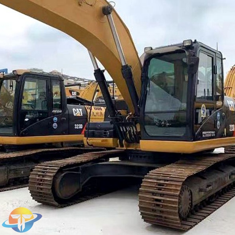 used Caterpillar CAT323D excavator high quality brand heavy machinery hot sale