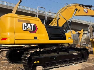 High-quality Caterpillar CAT345 excavator, low-work-time, reliable, large used machinery for sale.
