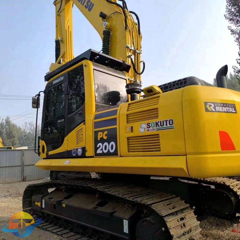 Used Komatsu PC200-8N1 excavator crawler excavator for sale at a good price
