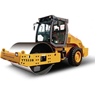 The TT512B B series single drum vibratory rollers equipped with YU CHAI engine. Single frequency. dual amplitude for sale