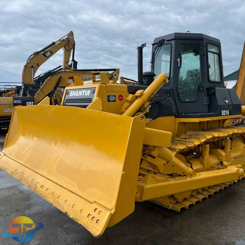Second hand shantui SD16 bulldozer excellent performance crawler bulldozer cheap price