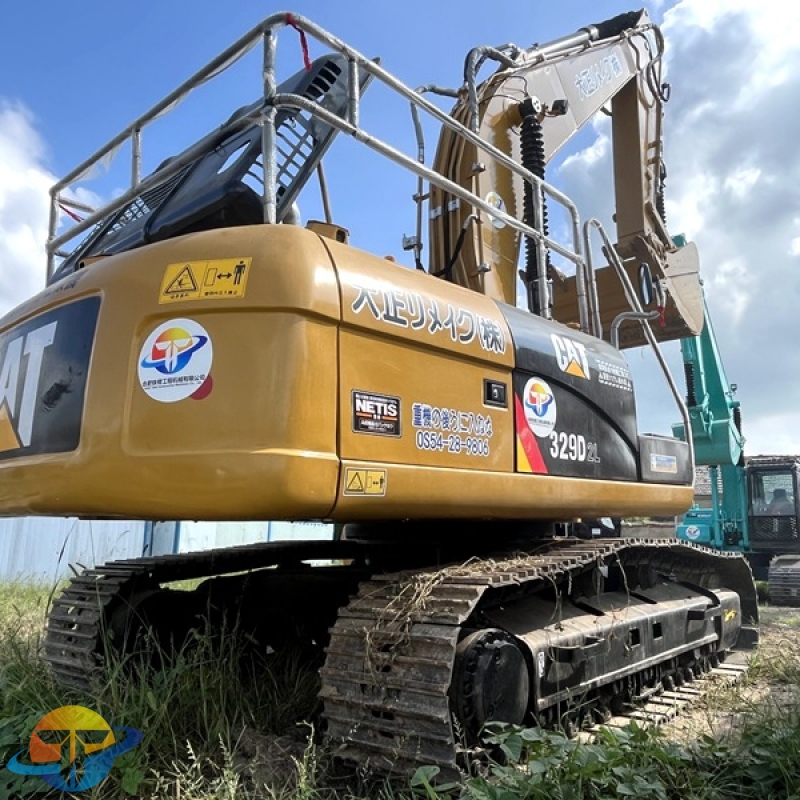 Caterpillar CAT329D2L excavator second hand excavation engineering equipment low price