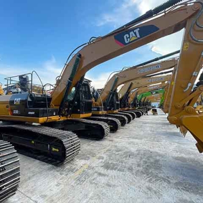 Hot sale Caterpillar CAT323D2L excavator used construction machinery with low energy consumption, long service life and good price.