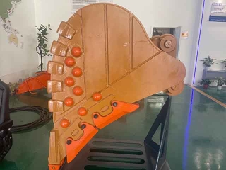 Excavator accessories professional custom construction machinery parts excavator bucket