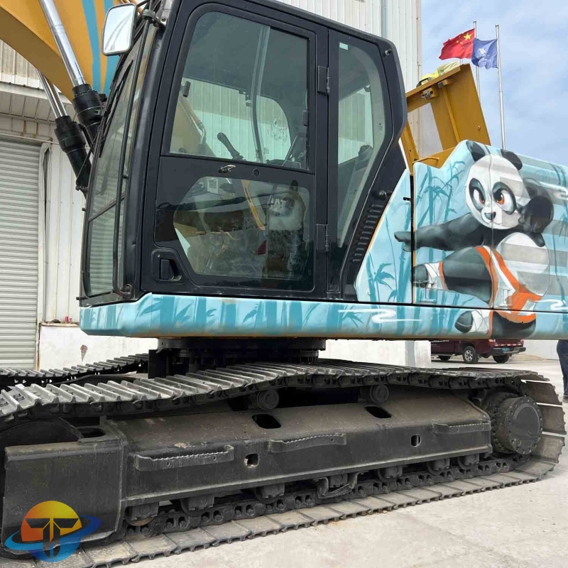 Japanese second-hand excavator Caterpillar CAT320GC excavator panda repaint special price for sale