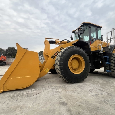 Low price used Lingong L6956F wheel loader for sale