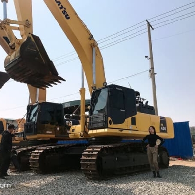 Second-hand Komatsu PC450-8 excavator with low price and excellent performance
