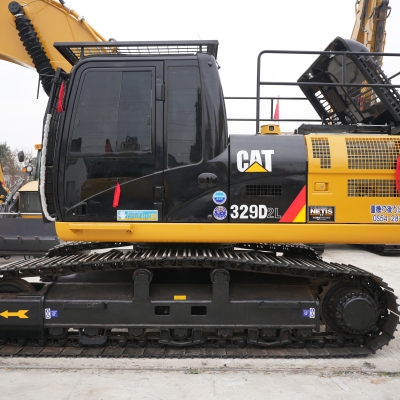Used construction machinery Caterpillar CAT329D2L Excavator high power low price crawler excavator for sale