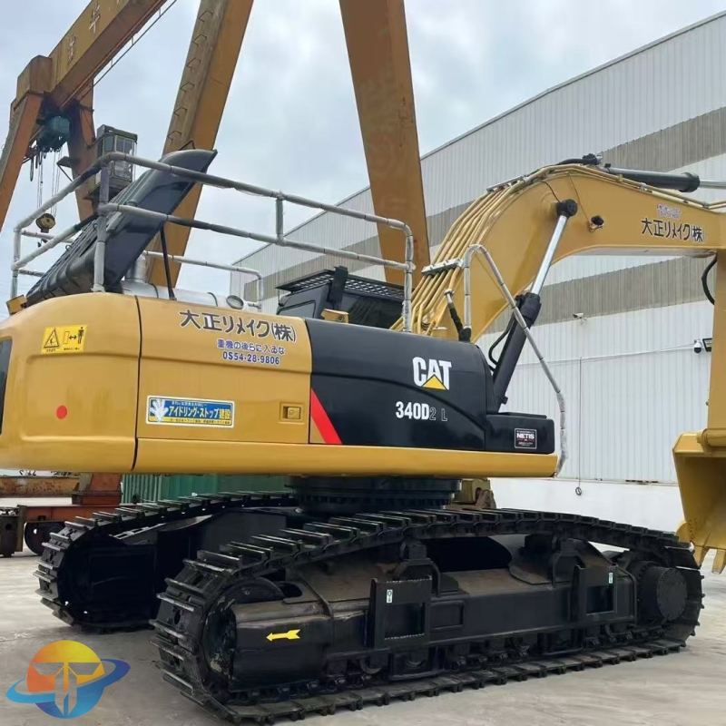 Second hand original Caterpillar CAT340D2L excavator crawler machine super fuel efficient cheap for sale