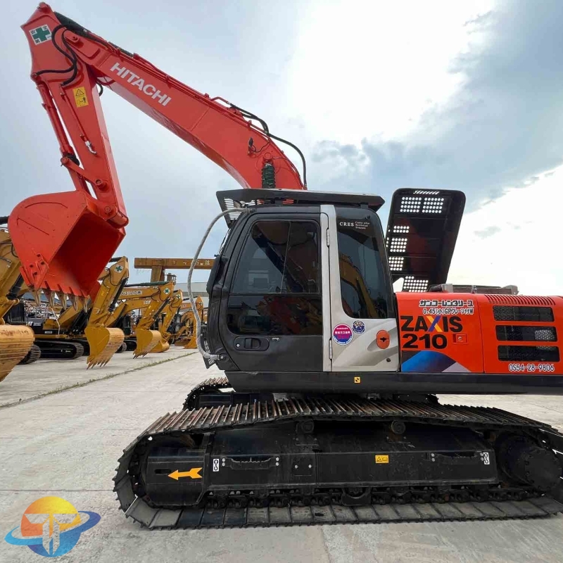Low price Hitachi ZX210 excavator crawler excavator used excavator for sale