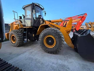 Liugong CLG856H loader factory direct export wheel loader skid steer Chinese brand high quality for sale.