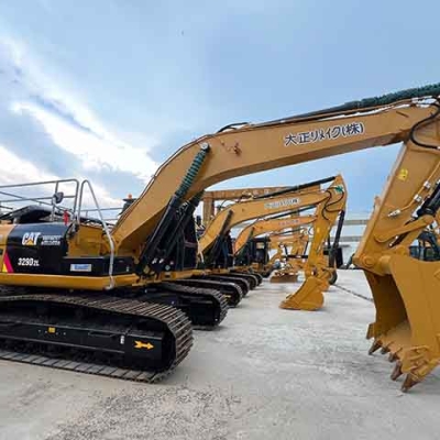 CAT329D2L original Japanese Caterpillar crawler used excavator high quality for sale