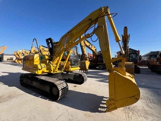Small excavator Komatsu PC130 excavator second-hand excavator low working time good operation for sale