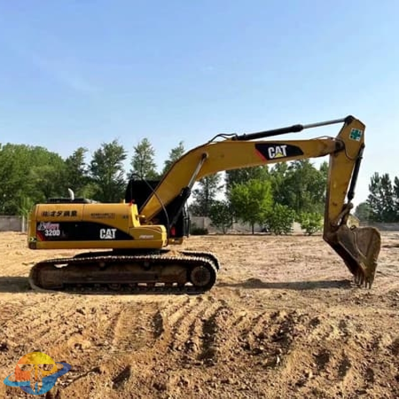 Used Caterpillar CAT320DL excavator medium excavator for sale at low price