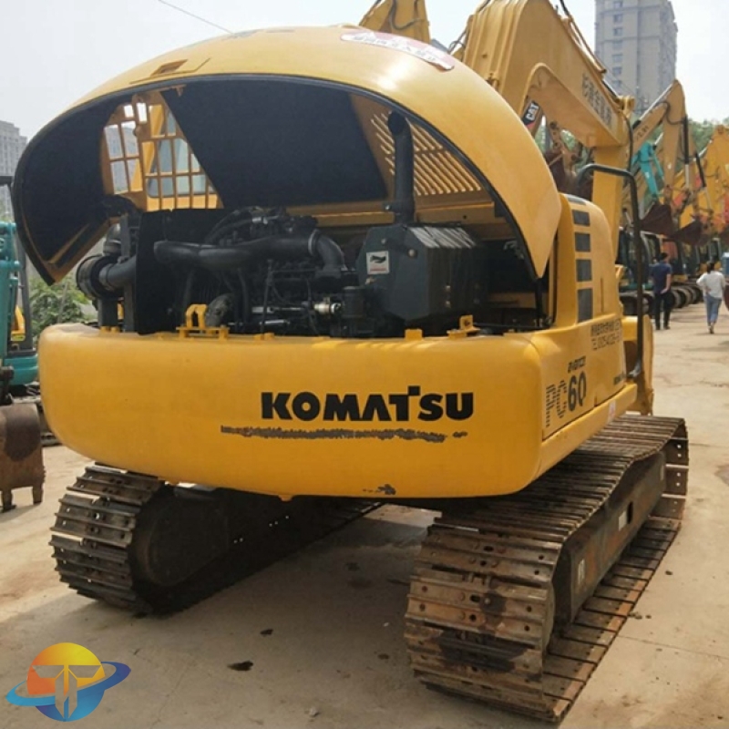Used Komatsu PC60-7 excavator in good condition and acceptable price