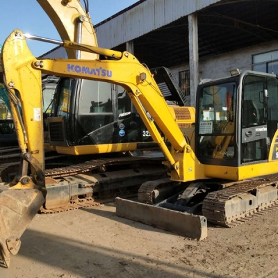 Used Komatsu PC56 excavator good price and high performance
