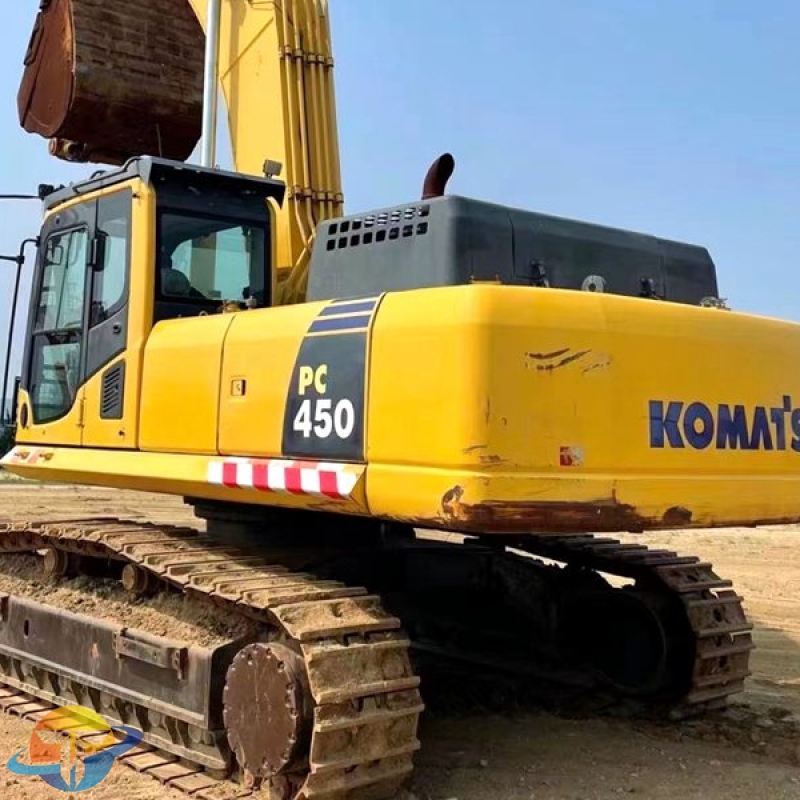 Used Komatsu PC450-8 excavator large excavator good price for sale