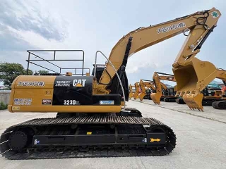 Used excavator original Japan Caterpillar CAT323D2L excavator with core engine crawler excavator for sale