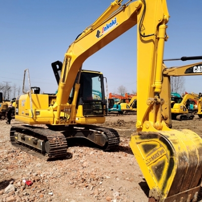 used Komatsu PC130-7 excavator high configuration low cost for sale