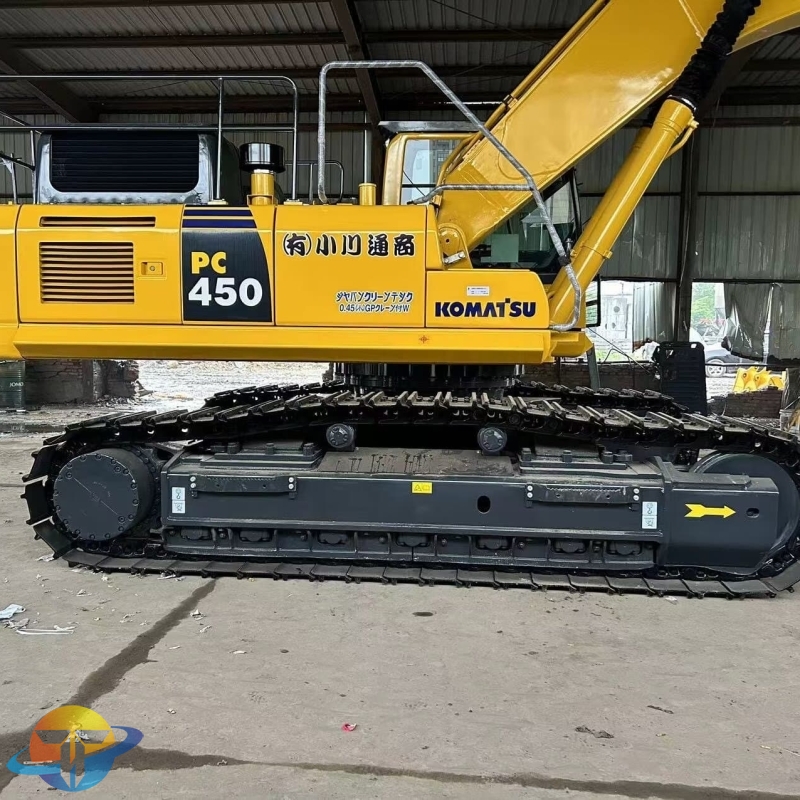Original imported second-hand Komatsu PC450 excavator for sale with low working hours and low price