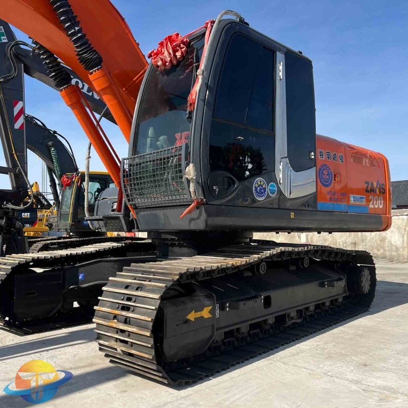 Hot Sale Used Hitachi ZX200-3 Crawler Excavators Low Price Second Hand Digger
