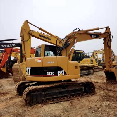 Hot sale used Caterpillar CAT313C excavator engineering machinery low price