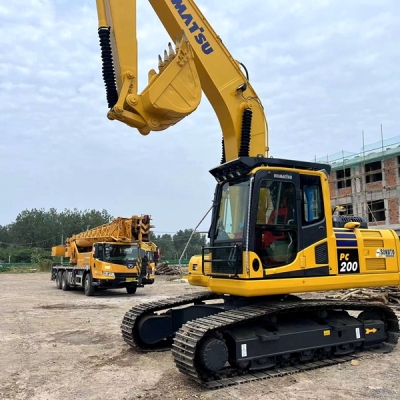 Low price hot sale Komatsu PC200-8N1 excavator second-hand excavator crawler excavator high quality guarantee