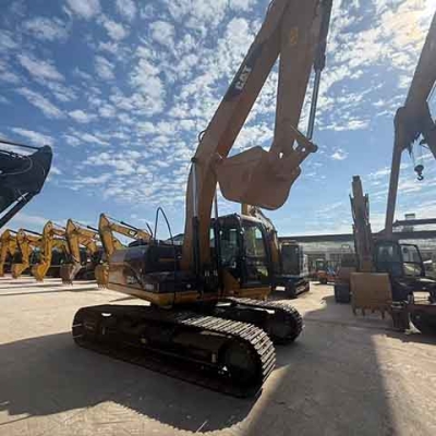 Used Caterpillar 323D2L excavators are high-quality construction machinery with good prices and are selling well.