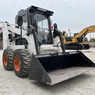 Second hand skid steer loader high operation low price reasonable use